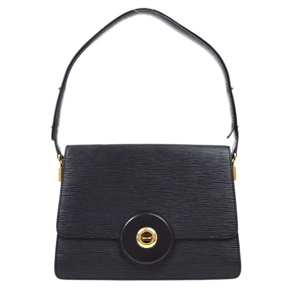 Louis Vuitton Friedland Shoulder Bag Black Epi